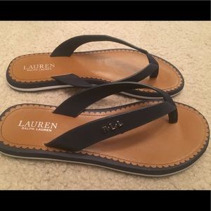 Navy Sandals